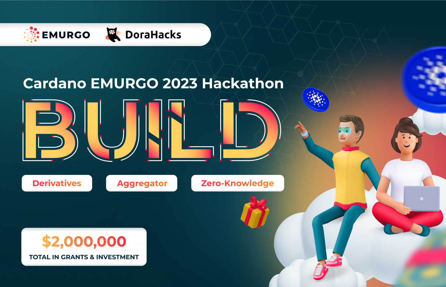Cardano EMURGO 2023 BUILD Hackathon-Landing Page Desktop3